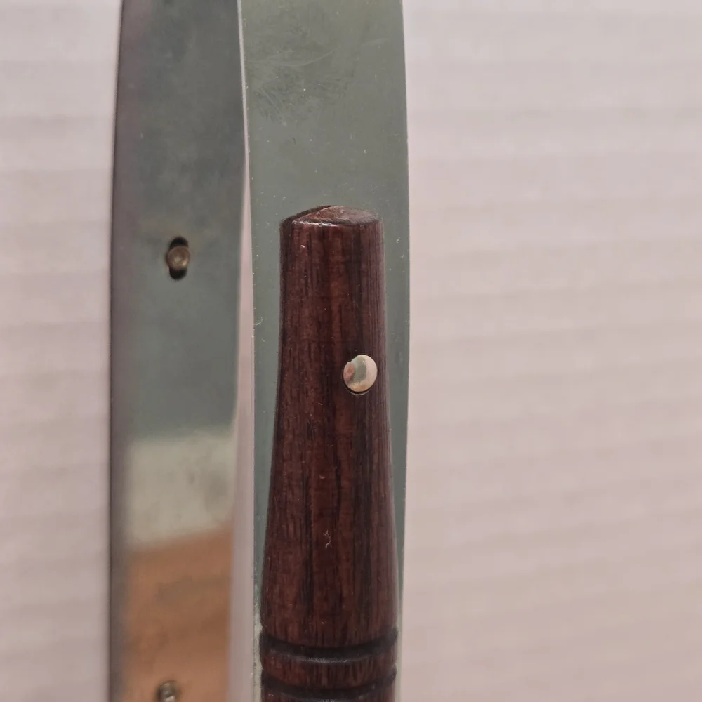Stainless Steel and Wood Kitchen Tongs‎